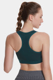 Racerback Sports Bras for Women Padded Seamless High Impact Support for Yoga Gym Workout Fitness