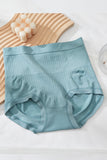 Women's High Waist Cotton Panties Breathable Ultra Comfort SeamlessHhip Lift Briefs Free Size With Five Colors