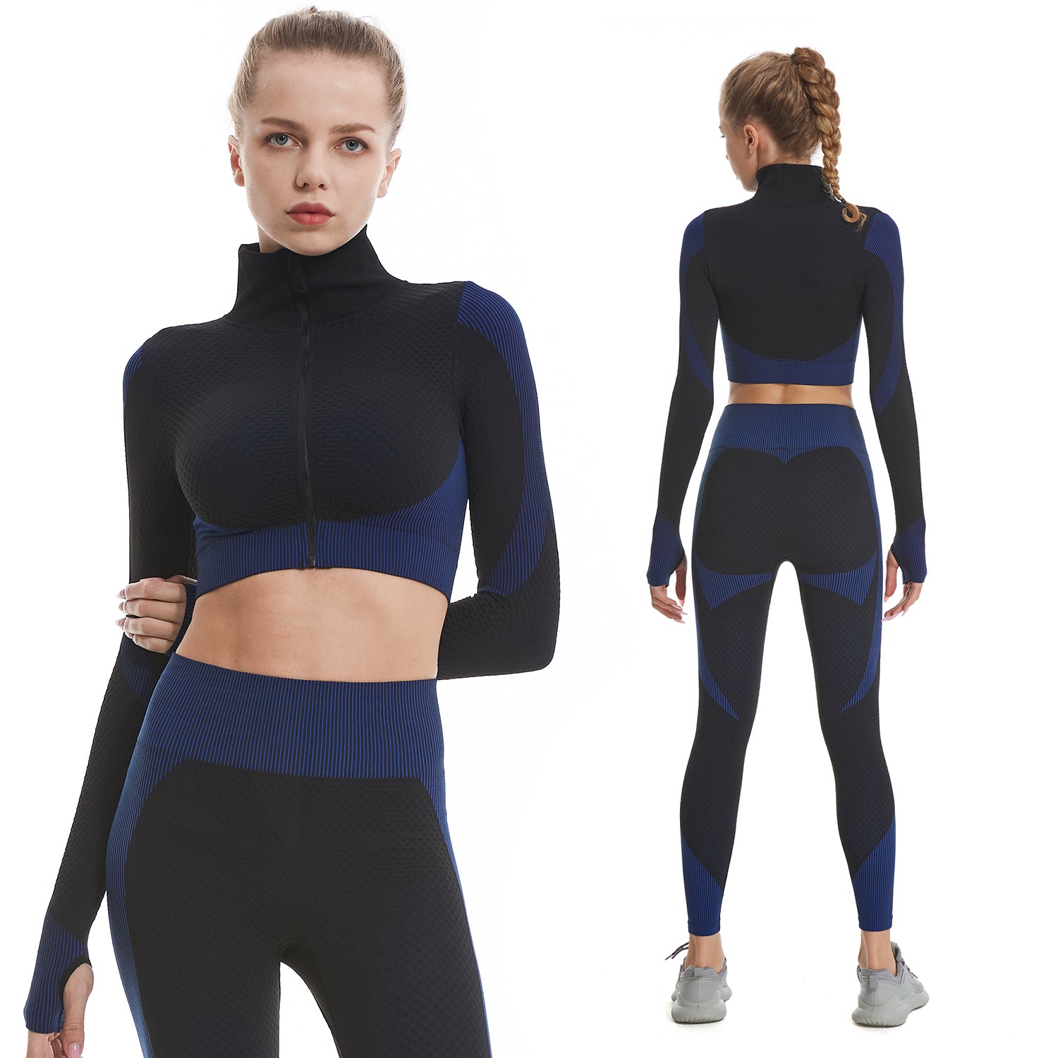 Women's Workout Sets High Waist Gym Leggings with Pockets and Breathable  Mesh Crop Vest Tummy Control Yoga Activewear Stretch Sportswear Hip-Lifting  Tracksuit for Fitness Running Yoga (XL) price in Saudi Arabia
