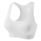 Racerback Sports Bra  Seamless Bra Top Gym Active Wear Yoga Vest Sports Tops With Removeabel Bra Padds