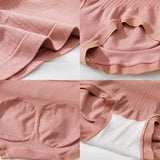 Women's High Waist Cotton Panties Breathable Ultra Comfort SeamlessHhip Lift Briefs Free Size With Five Colors