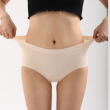 Menstrual Period Briefs For Women Mid Waist Menstrual Period  Protective Panties Postpartum Bleeding Leakproof Brief  Underwear